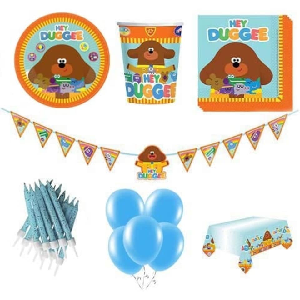 Hey Duggee 8 Person Deluxe Party Pack