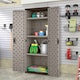 image 4 of Suncast Haven Tall Storage Cabinet Grey