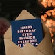image 3 of Everyone Skint No One Wants To Go Out For Him Funny Birthday Card
