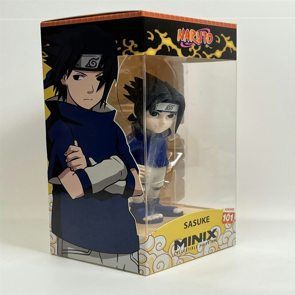 image 1 of Sasuke Naruto Shippuden 12 cm Collectible Figure Minix 11315