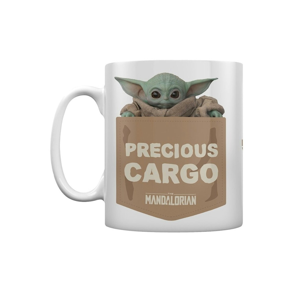 image 1 of Star Wars: The Mandalorian Precious Cargo Mug - White/Light Brown - One Size