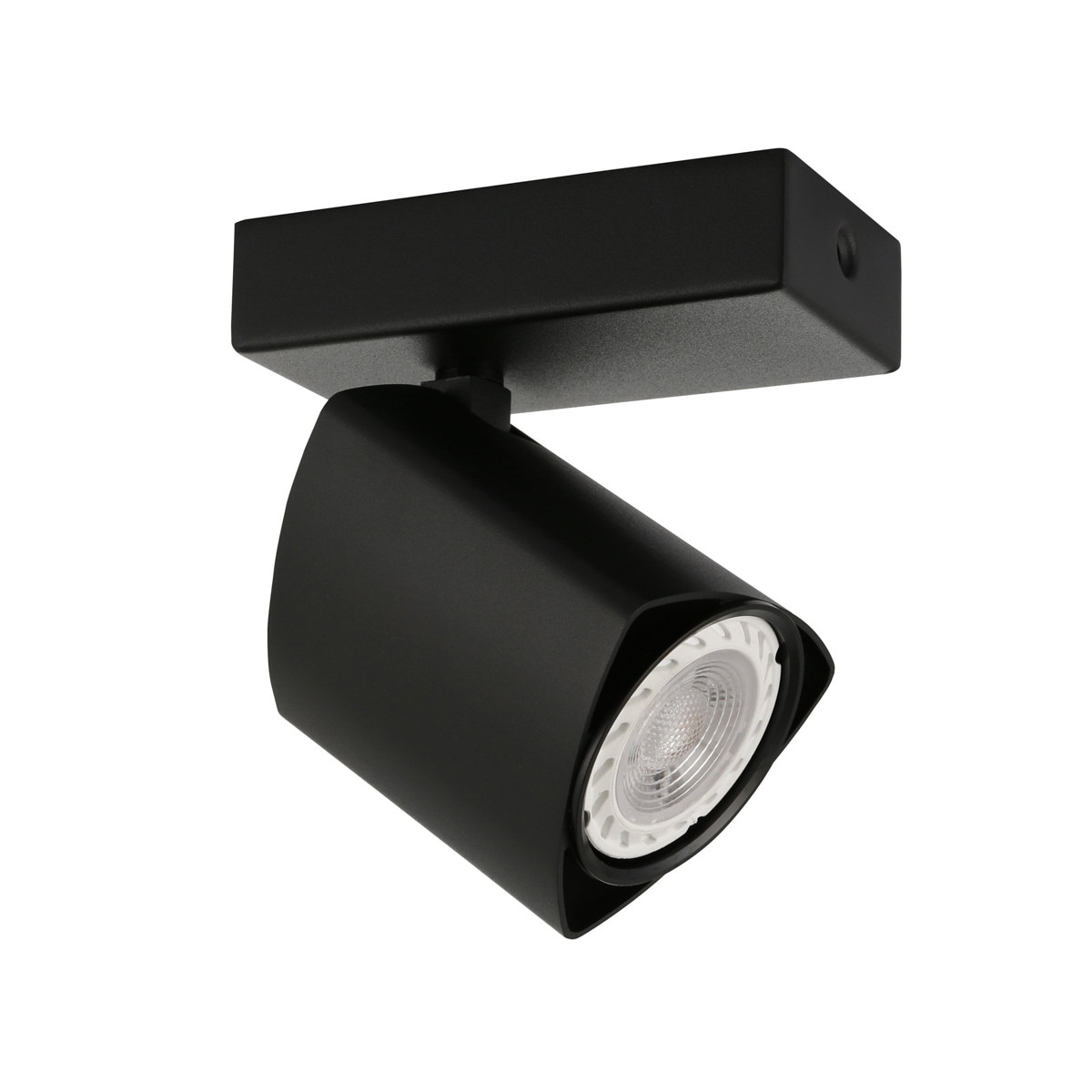 Netlighting Merusa Modern Single Spotlight GU10 in Black