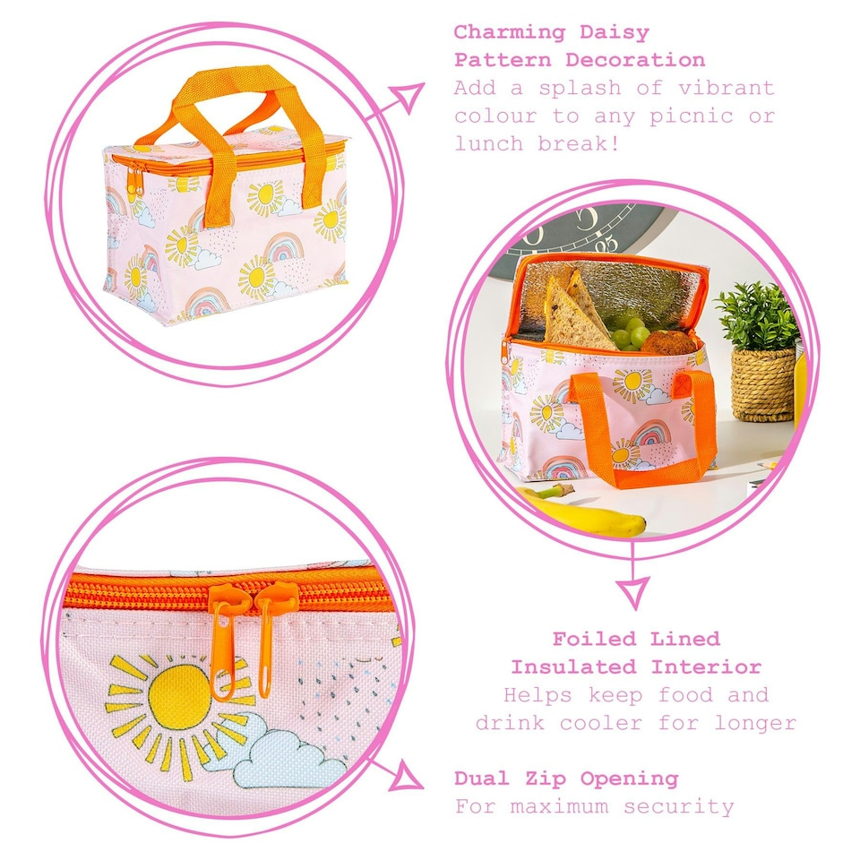 image 1 of Tiny Dining Insulated Lunch Bag - Dino Adventure