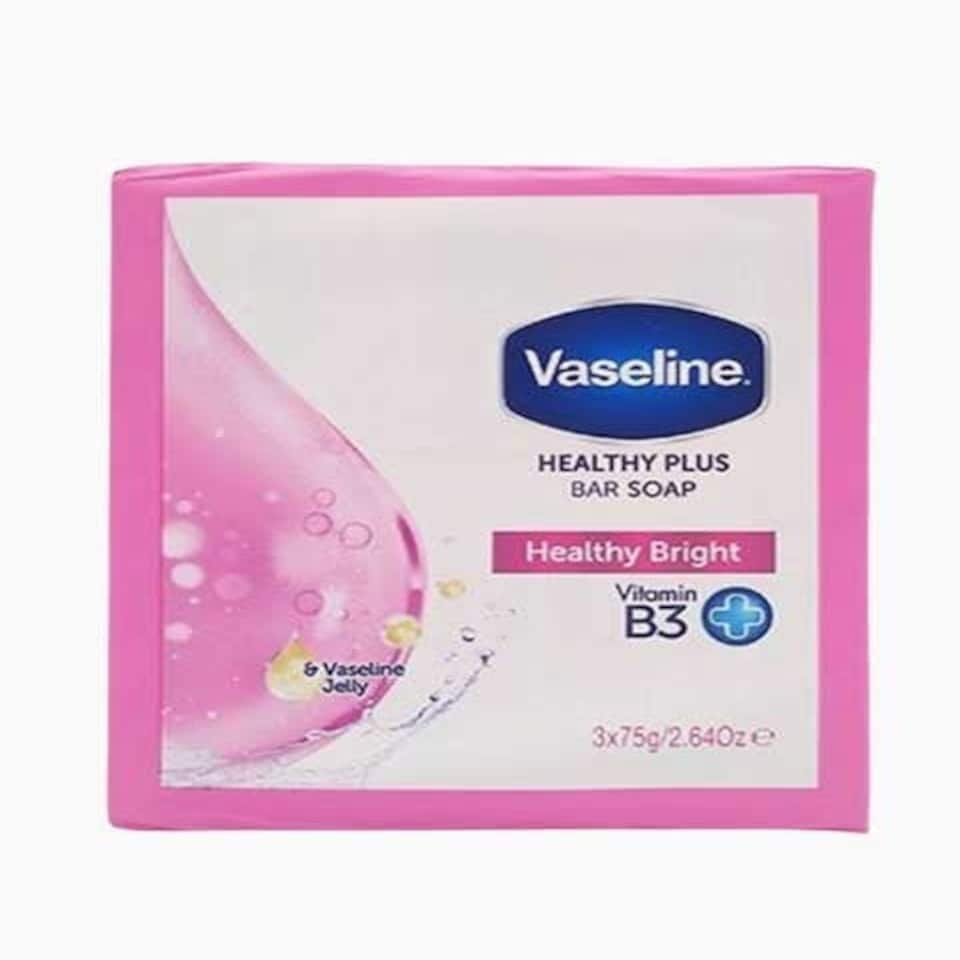 Vaseline Helathy Bright Vitamin B3 Healthy Plus Bar Soap 3 x 75 g