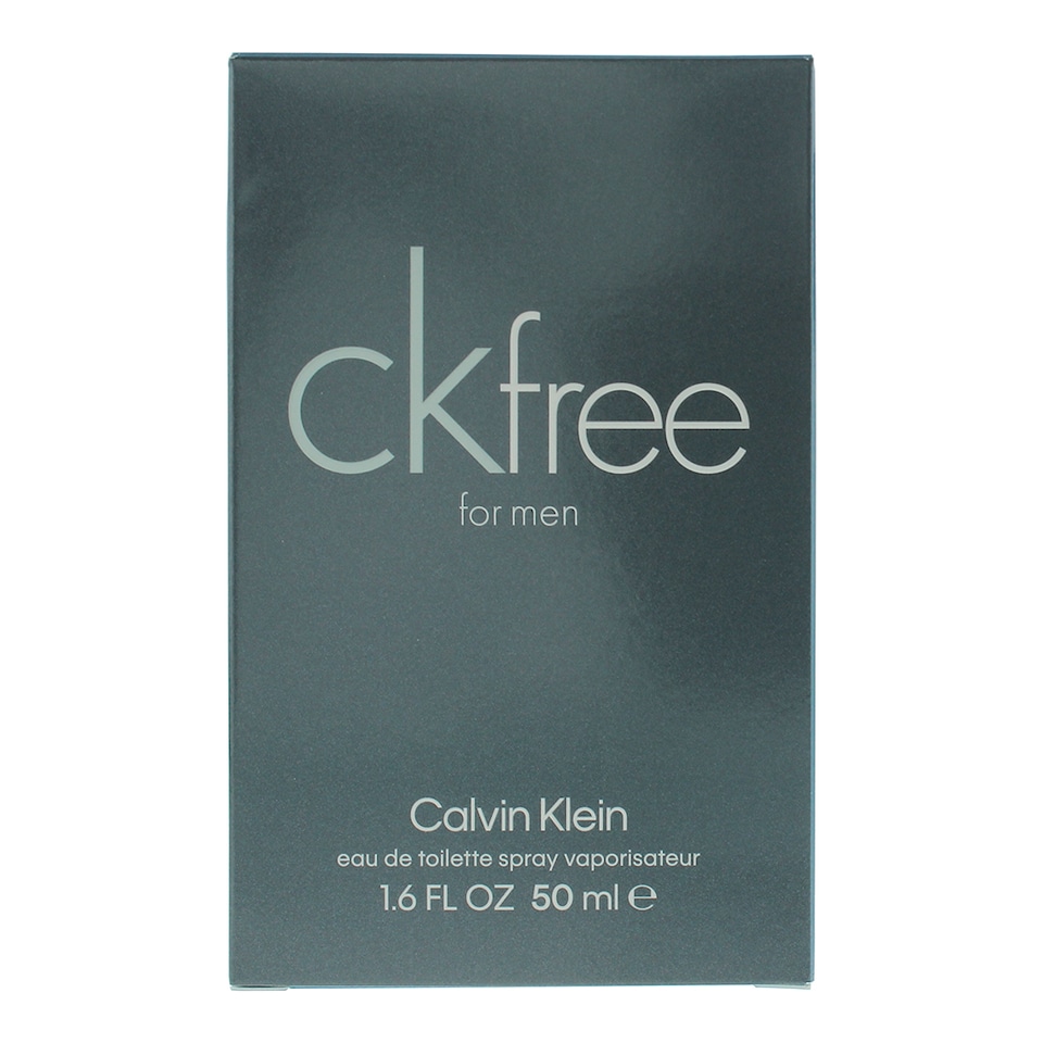 image 1 of Calvin Klein Ck Free For Men Eau de Toilette 50ml Spray For Him