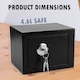 image 2 of High Security Steel Safe Box with Safety Lock Secure Money and Valuables Storage for Home and Office
