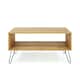 image 2 of Core Products Augusta Industrial Pine Open Coffee Table H46.6cm x W91.0cm x D45.0cm Brown