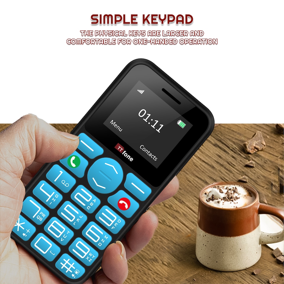image 1 of TTfone TT190 Mobile Phone - EE Pay as you go