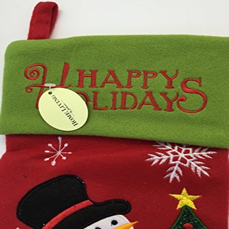 image 1 of happy holiday Christmas Stocking For Anyone