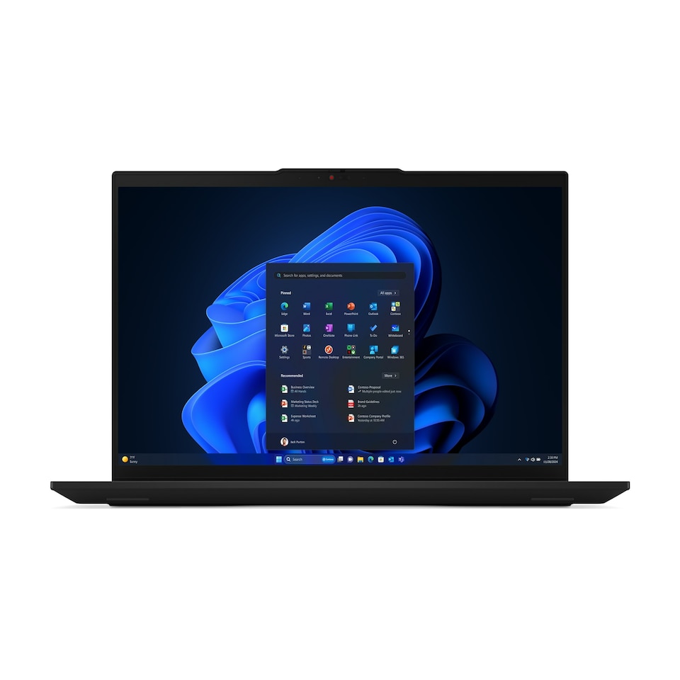 image 1 of Lenovo ThinkPad L16 AMD Ryzen 5 PRO 7535U Laptop 40.6 cm (16 ) WUXGA 16 GB DDR5-SDRAM 512 GB SSD Wi-Fi 6E (802.11ax) Windows 11 Pro Black