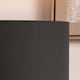 image 3 of 45cm Dark Grey Table Lampshade Drum Floor Lamp Shade