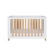 image 1 of Tutti Bambini Fika Mini Cot Bed - White/Light Oak