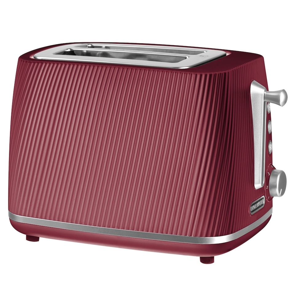 image 1 of Daewoo Cascade Matching Kettle & 2-Slice Toaster Set 1.7 L 3 kW Fast Boil Black | 2-slice
