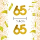 image 4 of 65th Confetti Gold 14G 1PK