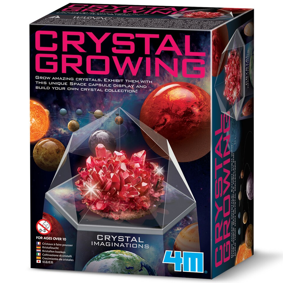 image 1 of Crystal Growing - Crystal Imaginations (Red)