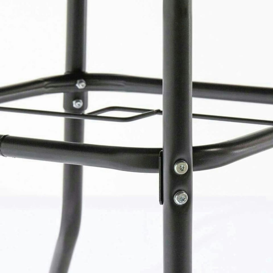 image 1 of Hectare 6 Seater Outdoor Furniture Rectangular Glass Table with Parasol Grey