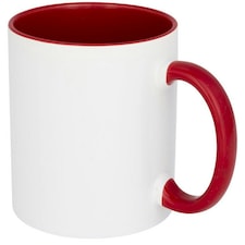 Bullet Pix Sublimation Colour Pop Ceramic Mug - Red - One Size