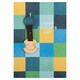 image 4 of Hallmark Father's Day Card - Smiley Face Wooden Keyring