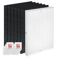 HEPA Carbon Filter for WINIX PlasmaWave 5300 6300 5300-2 6300-2 P300 Purifier + Fresheners