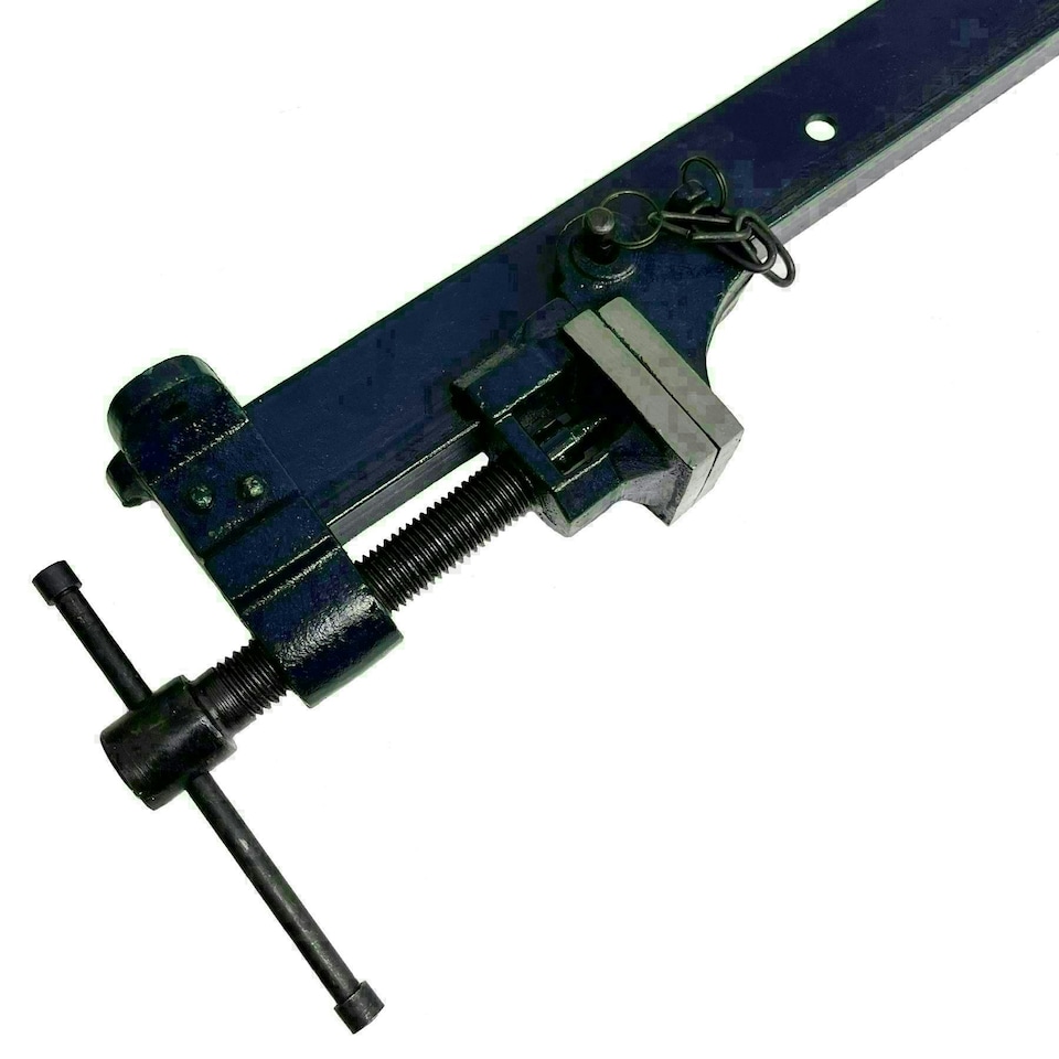 image 1 of 48" (1200mm) Cast Iron T-Bar Sash Clamp Grip Work Holder vice Slide Cramp 6pc