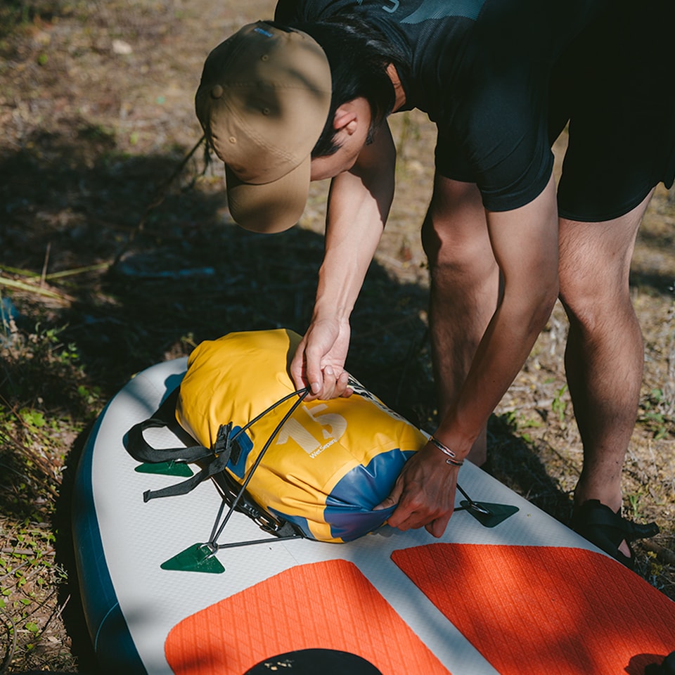 image 1 of Waterproof 15L Backpack | Green | Green