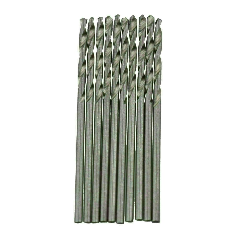 image 1 of HSS Twist Spiral Drill Bits 1.5mm Drills Series 10pk TE422