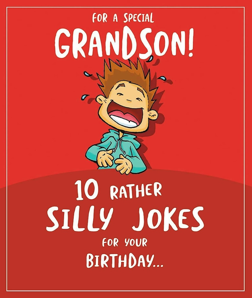 Grandson Birthday Card, Funny Grandson Birthday Card, Happy Birthday Card Grandson, Jokes, Grandson, Greetings Card