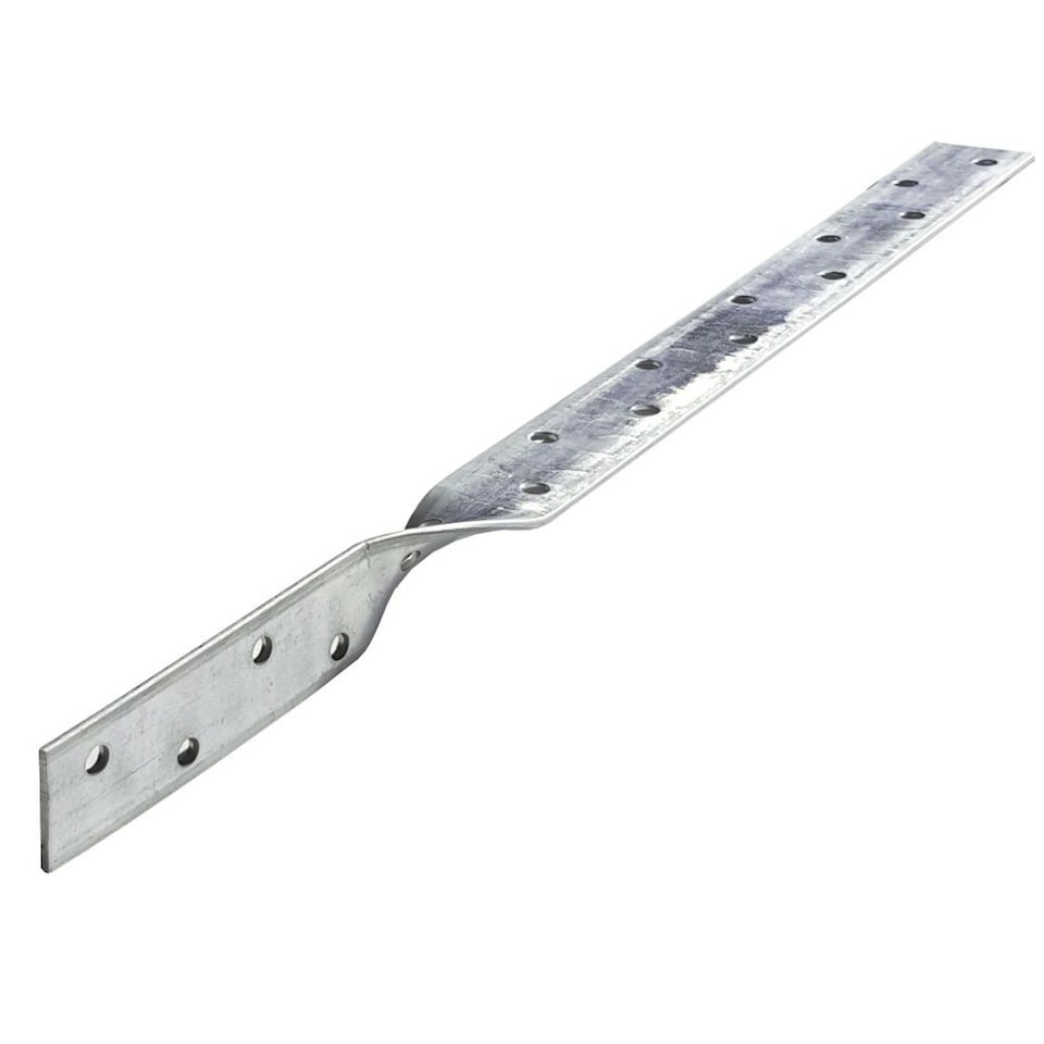 image 1 of Simpson Strong Tie Twisted Light Restraint Strap - Silver - 2.5mm x 60cm x 3cm