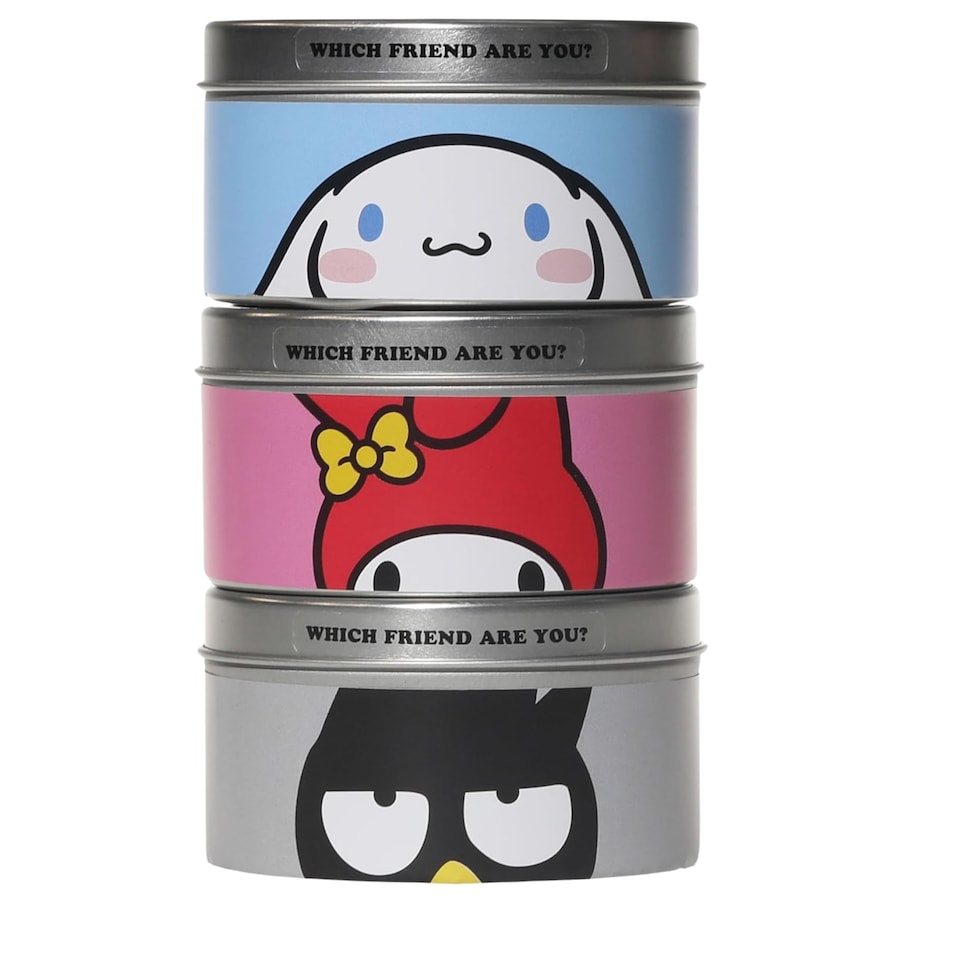 image 1 of Hello Kitty & Friends Stackable Candle trio Set