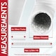 image 4 of SPARES2GO Universal Air Con Vent Hose 5" x 2.5m PVC Aluminium Foil Insulated Portable Air Conditioner Duct Outlet Pipe + Clips White
