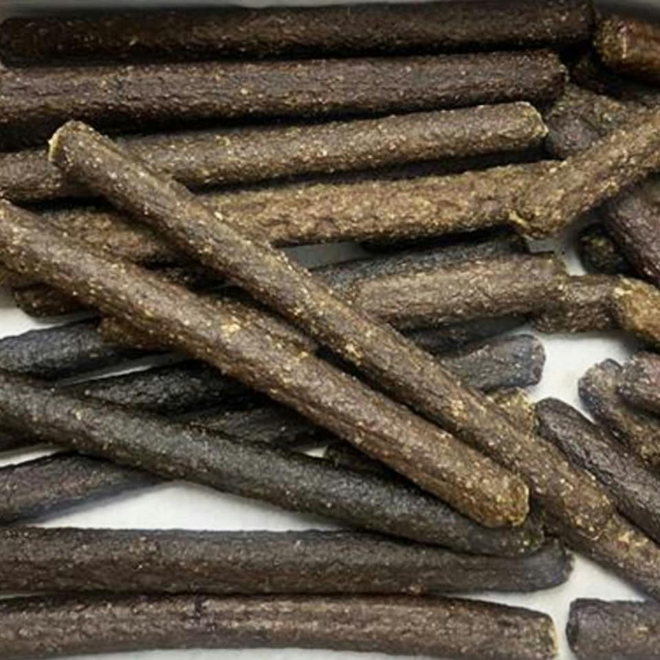 image 1 of HugglePets Assorted Natural Sausage Sticks Dog Treat Box (40 pcs)