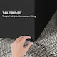 image 6 of Outsunny Large Outdoor Swing Chair Cover  Garden Furniture Protector Grey