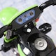 image 8 of HOMCOM Kids Trike, Toddler Pedal Motorcycle, Kids Ride On Tricycle Early Learning with Music Lights Handlebar Stickers Exercise Boys Girls Gift for 18 - 36 Months Green