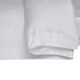 image 2 of Belledorm 400 Thread Count Egyptian Cotton Oxford Duvet Cover - White - Kingsize