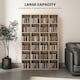 image 3 of HOMCOM DVD CD Media Storage Rack, Video Display Unit, Natural