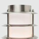 image 1 of ValueLights Wharf Modern Silver Stainless Steel Outdoor Wired PIR Sensor IP44 Wall Light
