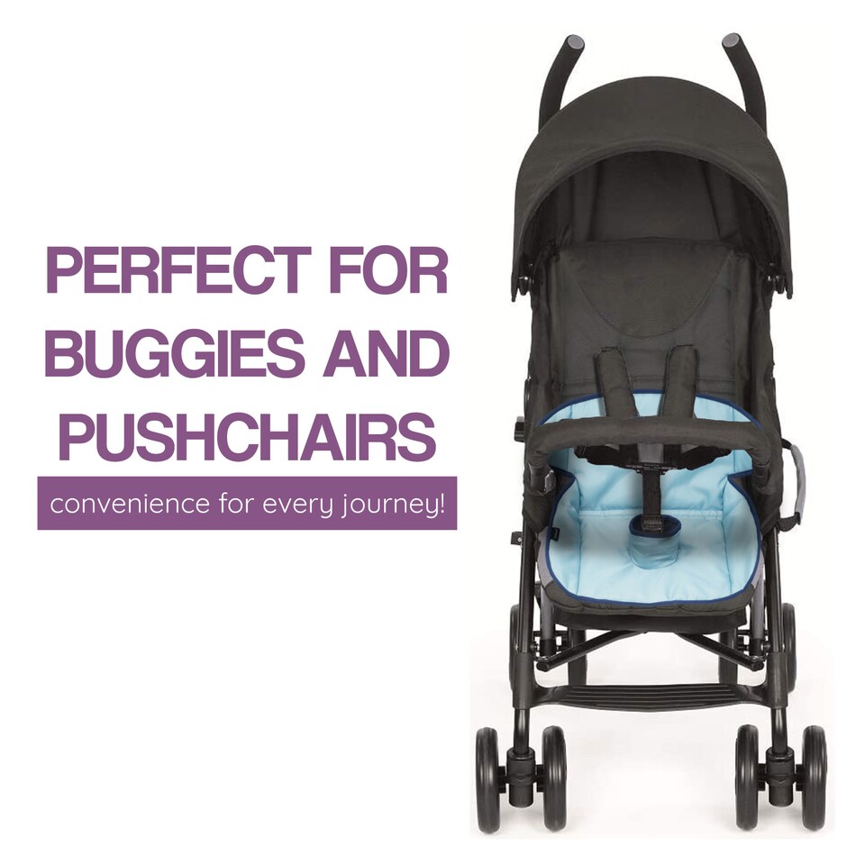 image 1 of Lynmark® Potty Training Car Seat Protector Cover with Middle Buckle Hole, Blue | Blue | Universal | 1