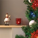 image 4 of Metal & Wooden Angel White Coat