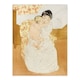 image 3 of Mary Cassatt Framed Wall Art Print Maternal Caress Mother and Child Home Décor