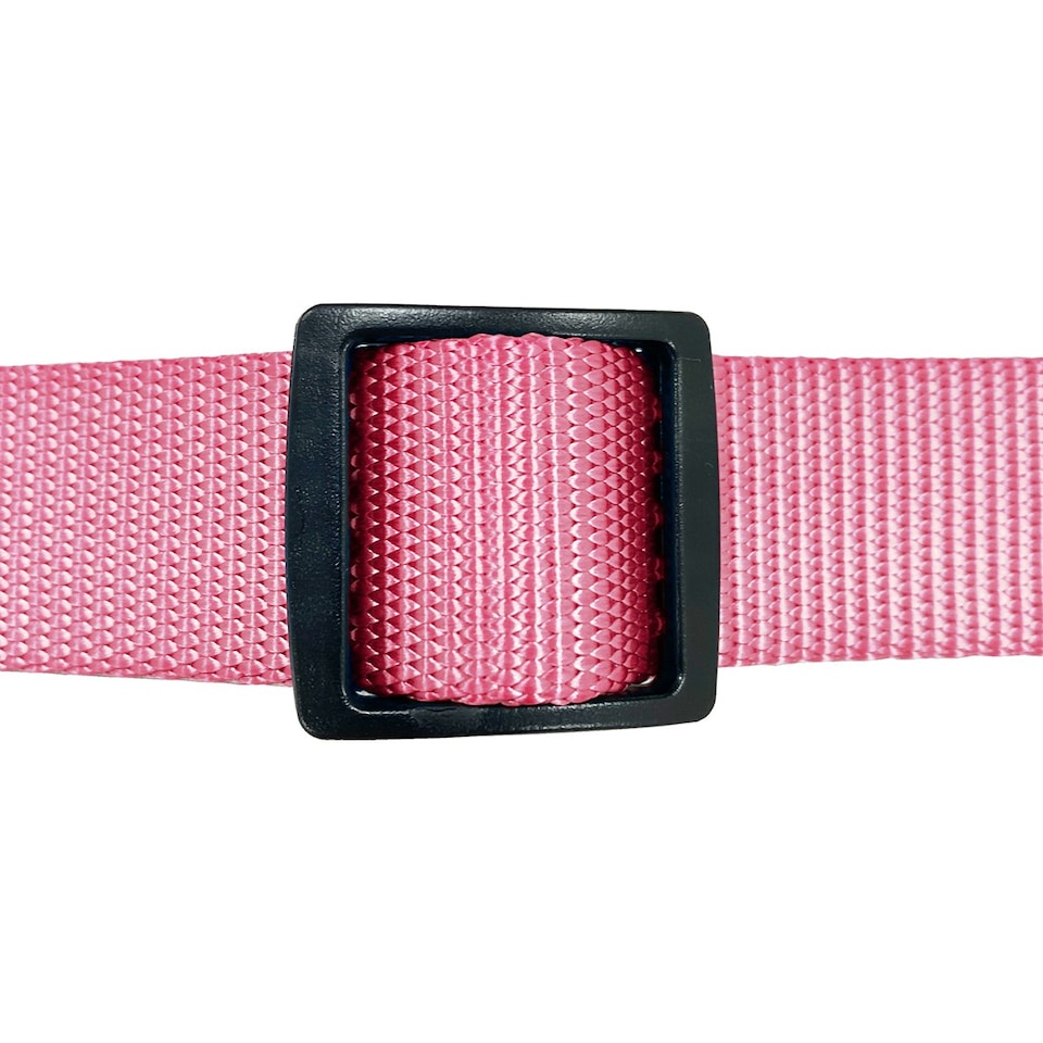 image 1 of HugglePets Snappy Adjustable Dog Collar Pink | S