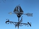 image 1 of Sailing Boat Weathervane - Steel - W65 x H88 cm - Black