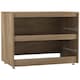 image 2 of URBNLIVING 2 Drawer Chest Storage Unit With Adjustable Feet | Multi | Oak | 1