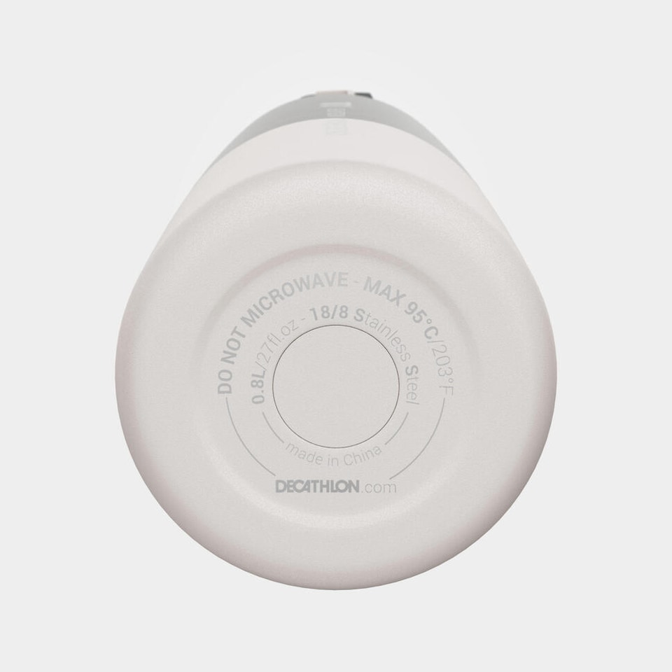 image 1 of Decathlon 0.8L Insulated Stainless Steel Flask 900