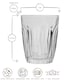 image 3 of Duralex Provence Water / Juice Traditional Tumbler Glasses - 160ml - Pack of 6 | Clear | Clear