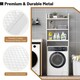 image 8 of COSTWAY 3-Tier Over-The-Toilet Storage Shelf Organizer White
