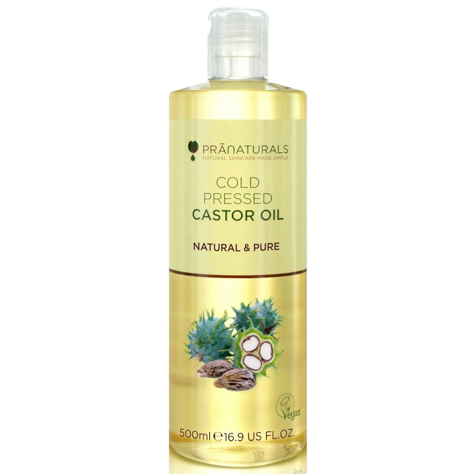image 1 of PraNaturals Cold Pressed Castor Oil 500ml