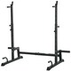 image 6 of HOMCOM Multifunction Barbell Squat Rack Adjustable Height Weight Lifting