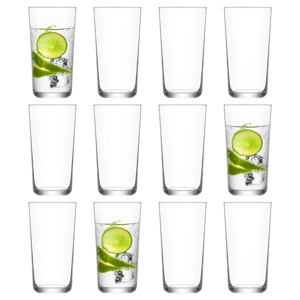 image 1 of LAV Assos Highball Glasses - 490ml - Pack of 12