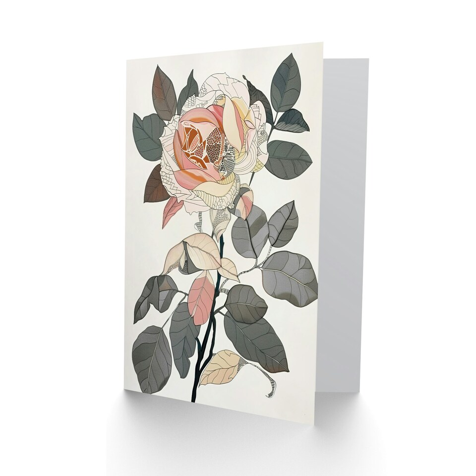 image 1 of Floral Elegant Bloom Nature Bright Bold Woman Her Birthday Card