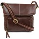 image 1 of Soft Leather Shoulder / Cross Body Bag Brown | Ox Brown
